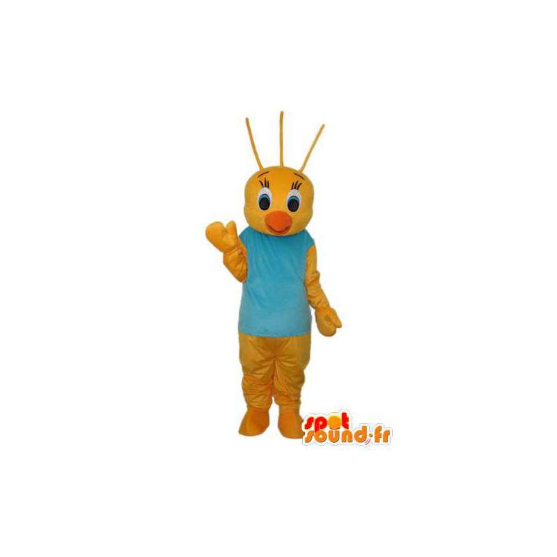 Gul chick maskot - Gul chick kostume - Spotsound maskot