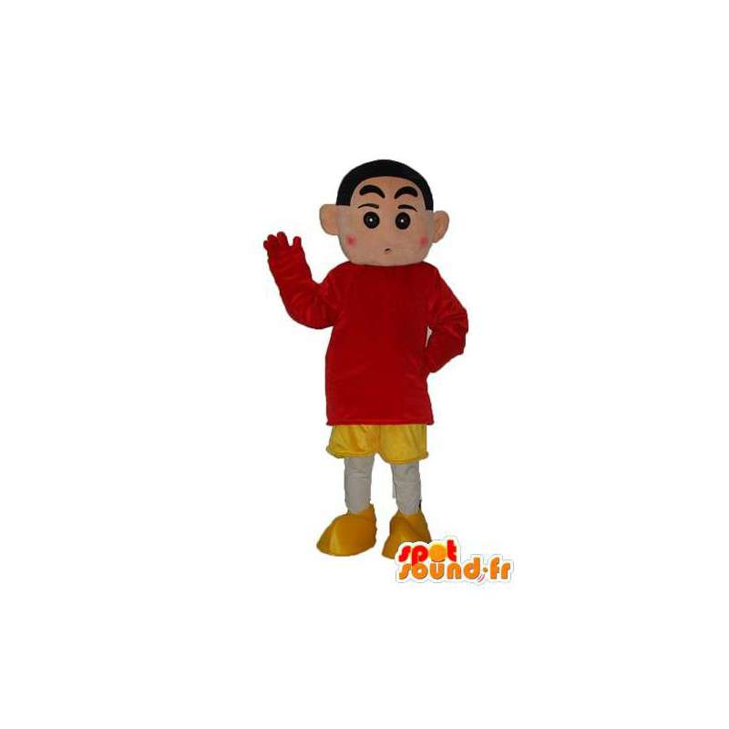 Boy Mascot brun teddy - gutt forkledning - MASFR003815 - Maskoter gutter og jenter