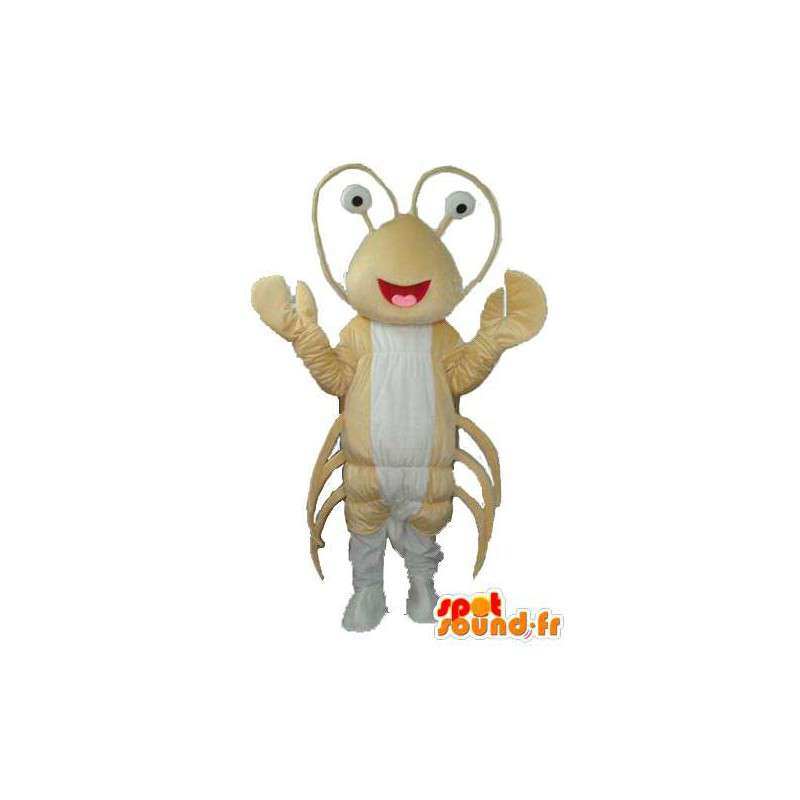 Béžová ant maskot - plněná ant kostým - MASFR003818 - Ant Maskoti