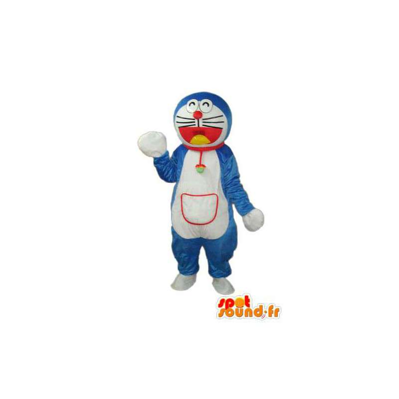 Imbottito mascotte del mouse blu - Mouse costume - MASFR003824 - Mascotte del mouse