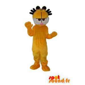Keltainen kissa perässä - keltainen kissa puku - MASFR003827 - kissa Maskotteja