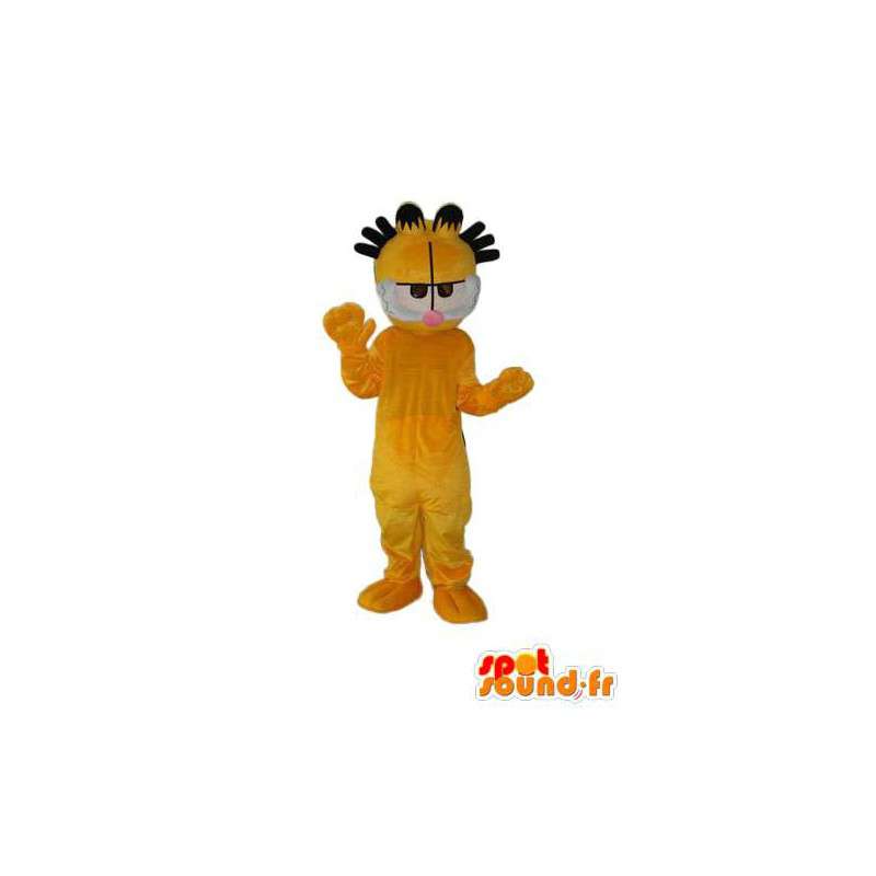 Terno gato amarelo - traje do gato amarelo - MASFR003827 - Mascotes gato