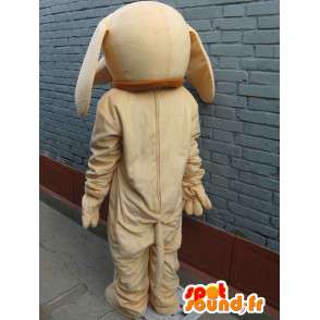 Klassische beige Hund Maskottchen - Disguise - Express-Versand - MASFR00296 - Hund-Maskottchen