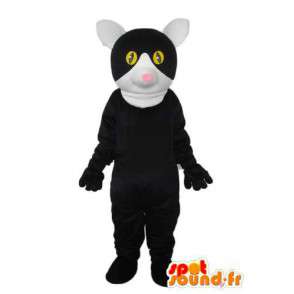 Black Maus Anzug - schwarze Maus Kostüm - MASFR003830 - Maus-Maskottchen