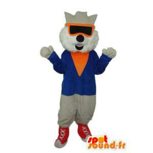 Cat Kostüm cool - coole Katze Kostüm - MASFR003832 - Katze-Maskottchen