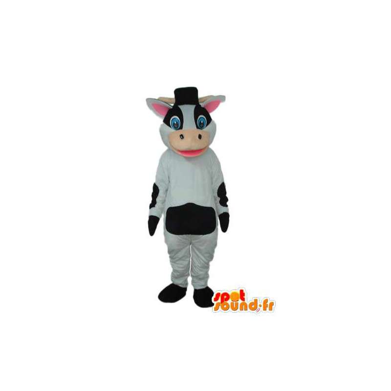 Bowler Costume bezerro - Veal Disguise - MASFR003837 - Mascotes vaca