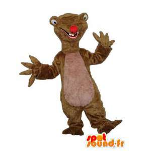 Mascot Syd, de luie - Costume van Syd, de luie - MASFR003851 - Lazy Mascottes