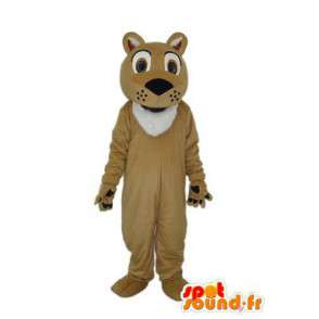 Costume che rappresenta un marrone pantera - MASFR003853 - Mascotte tigre