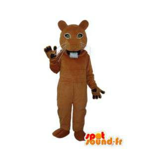 Fantasia representando um castor - traje castor - MASFR003856 - Beaver Mascot