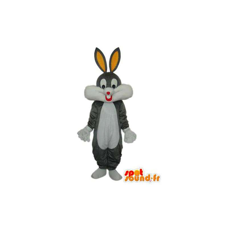 Maskot, der repræsenterer Bugs Bunny, kaninen - Spotsound maskot