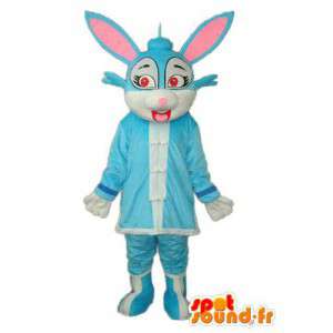 Costume de lapine aux yeux maquillés – Déguisement de lapine - MASFR003872 - Mascotte de lapins