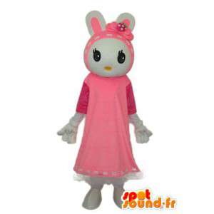 Coniglio Costume ragazza - Disguise adolescente coniglio - MASFR003880 - Mascotte coniglio