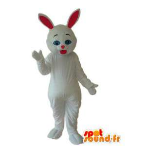 Costume de lapin tout blanc – Déguisement de lapin blanc - MASFR003881 - Mascotte de lapins