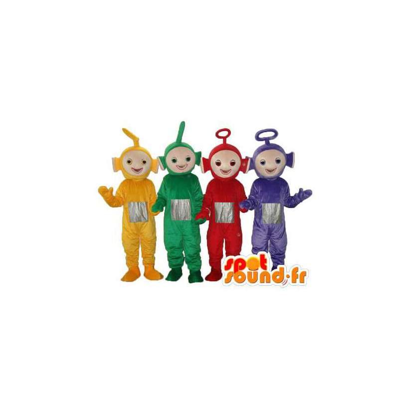Mascot af Teletubbies-tegn. - Spotsound maskot
