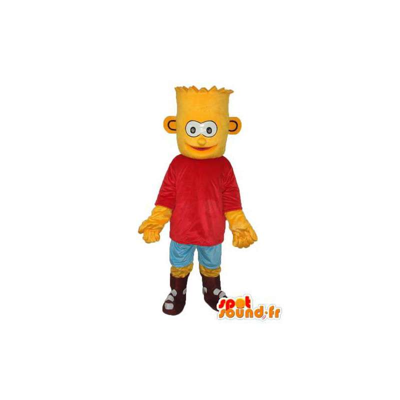 Disfarçar a falha Simpson - Traje Simpson Bart - MASFR003891 - Mascotes Os Simpsons