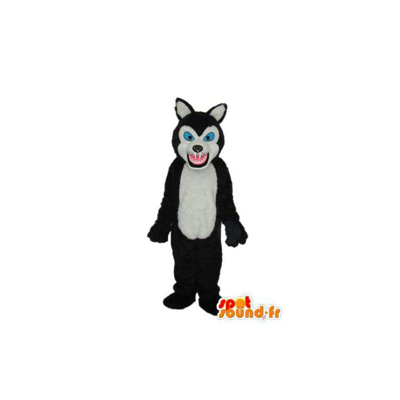 Costume representando um lobo irritado - customizável - MASFR003905 - lobo Mascotes