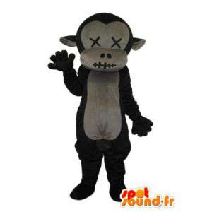 Scimmia Costume ciechi e muti - personalizzabile - MASFR003909 - Scimmia mascotte