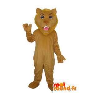 Leone mascotte peluche marrone - Lion travestimento  - MASFR003913 - Mascotte Leone