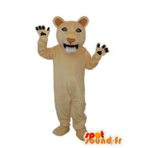 Cub mascot plush brown - Lion costume  - MASFR003914 - Lion mascots