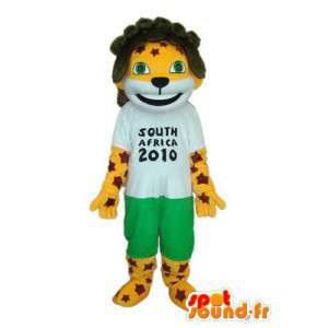 Lion maskot World Cup - akce přestrojení - MASFR003915 - lev Maskoti