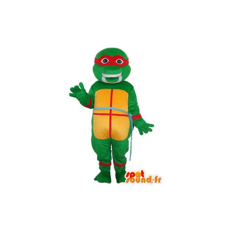 Mascot Ninja kilpikonna - Ninja Turtle puku  - MASFR003927 - kilpikonna Maskotteja