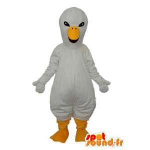 Mascot canário branco - canário Disguise recheado  - MASFR003928 - patos mascote