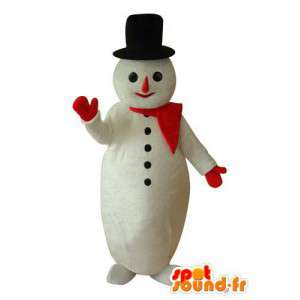 Pupazzo di neve mascotte - Pupazzo di neve mascotte  - MASFR003947 - Umani mascotte