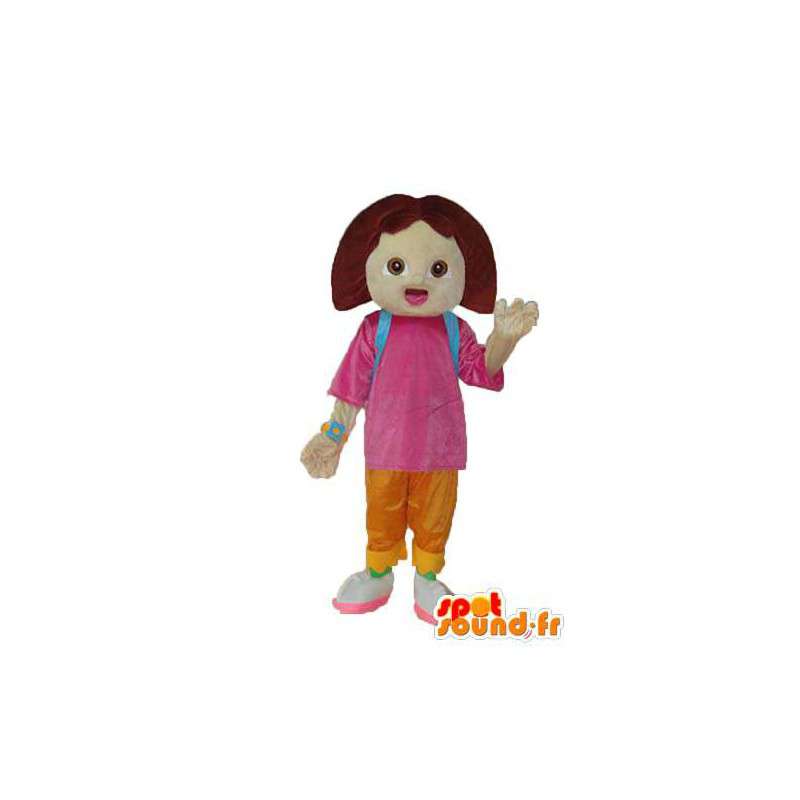 Girl stuffed mascot - Mascot character  - MASFR003948 - Mascots boys and girls