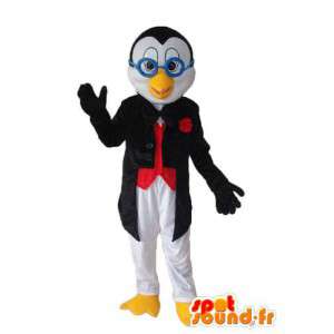 Pulcino Mascot in vetri blu - Carattere Costume  - MASFR003956 - Mascotte di galline pollo gallo