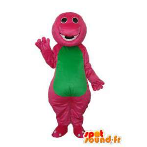 Crocodile mascotte peluche rosa verde - coccodrillo costume - MASFR003964 - Mascotte di coccodrilli