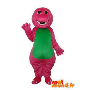 Crocodile mascot plush pink green - crocodile costume - MASFR003964 - Mascot of crocodiles