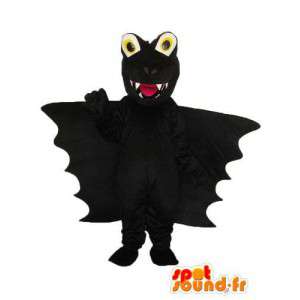 Almindelig sort drage maskot - Plys dragt kostume - Spotsound