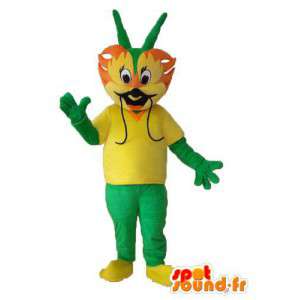 Fox karakter maskot - Disguise rev - MASFR003991 - Fox Maskoter