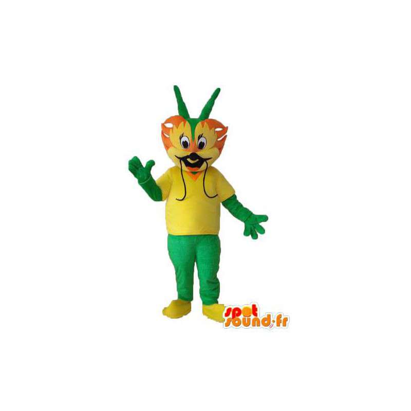 Fox karakter maskot - Disguise rev - MASFR003991 - Fox Maskoter