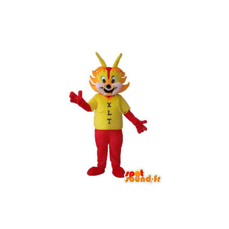 Fox karakter maskot - Disguise rev - MASFR003992 - Fox Maskoter