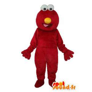 Character mascot plush red - costume character - MASFR003997 - Mascots unclassified