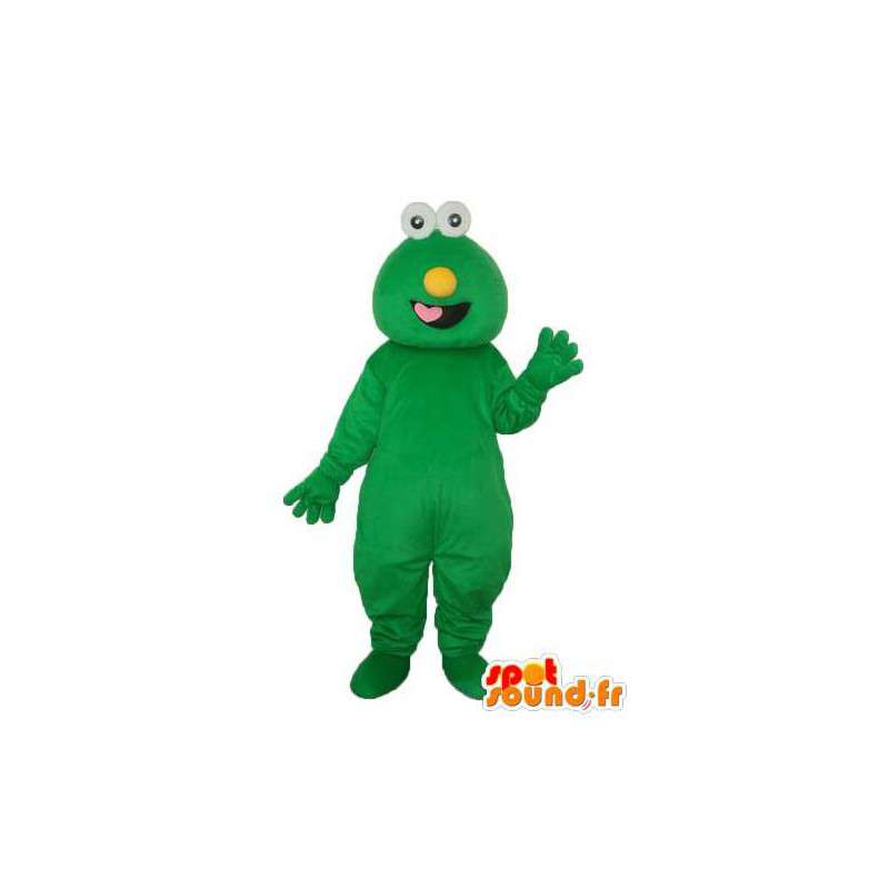 Personaggio mascotte verde peluche - carattere costume - MASFR004002 - Mascotte non classificati