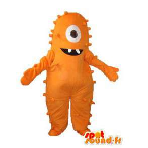 Mascottekostuum oranje monster in peluche - Monster mascottes - MASFR004003 - SpotSound.fr