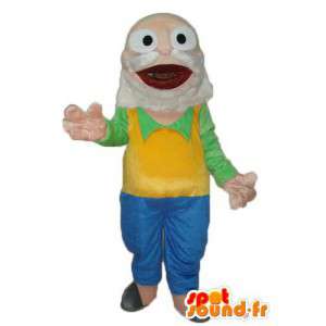 Maskottchen-Charakter alter Mann - Kostüm Charakter - MASFR004006 - Menschliche Maskottchen
