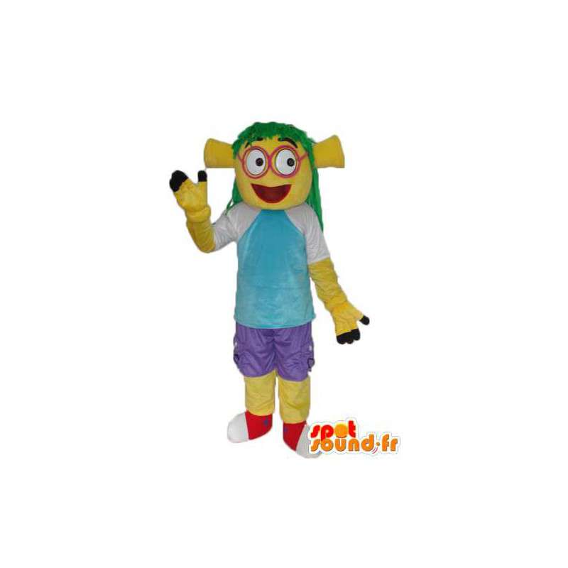 Mascotte de tortue en personnage fillette – costume de personnage - MASFR004009 - Mascottes Tortue