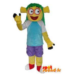 Mascotte de tortue en personnage fillette – costume de personnage - MASFR004009 - Mascottes Tortue