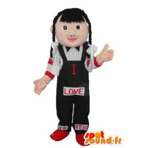 Mascot - Asian schoolgirl - Costume girl - MASFR004014 - Mascots boys and girls