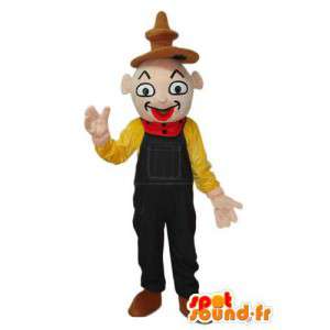 Gammel mann tegnet maskoten - Character Costumes - MASFR004027 - Man Maskoter