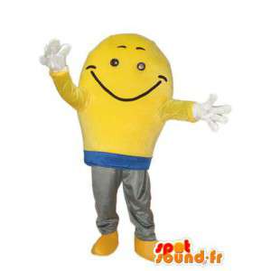 Mascotte de personnage large sourire – déguisement de personnage - MASFR004034 - Mascottes non-classées
