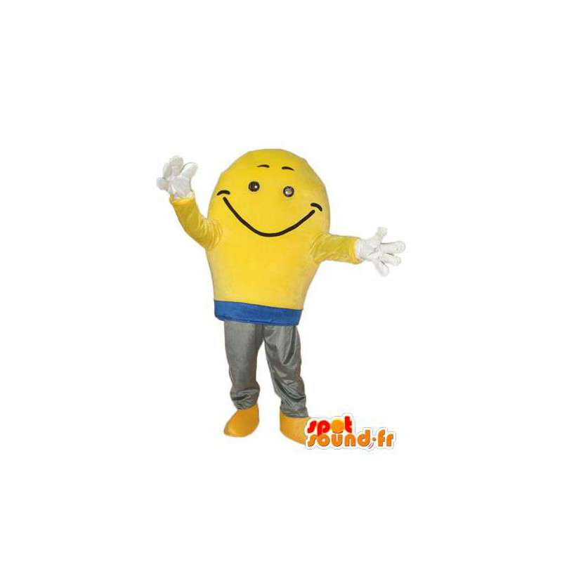 Brede glimlach mascotte karakter - karakter kostuum - MASFR004034 - Niet-ingedeelde Mascottes