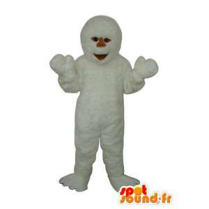Mascot lumiukko - lumiukko puku  - MASFR004041 - Mascottes Homme