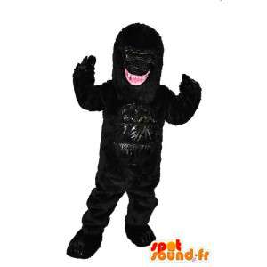 Black monster mascot - monster costume - MASFR004049 - Monsters mascots