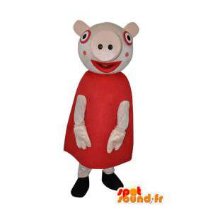 Mascotte de personnage de cochon femelle - Déguisement cochonne - MASFR004051 - Mascottes Cochon