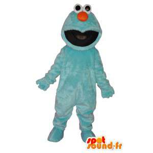 Blauwe mascotte Plush - karakter vermomming - MASFR004059 - Niet-ingedeelde Mascottes