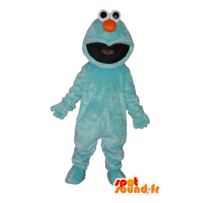 Blauwe mascotte Plush - karakter vermomming - MASFR004059 - Niet-ingedeelde Mascottes